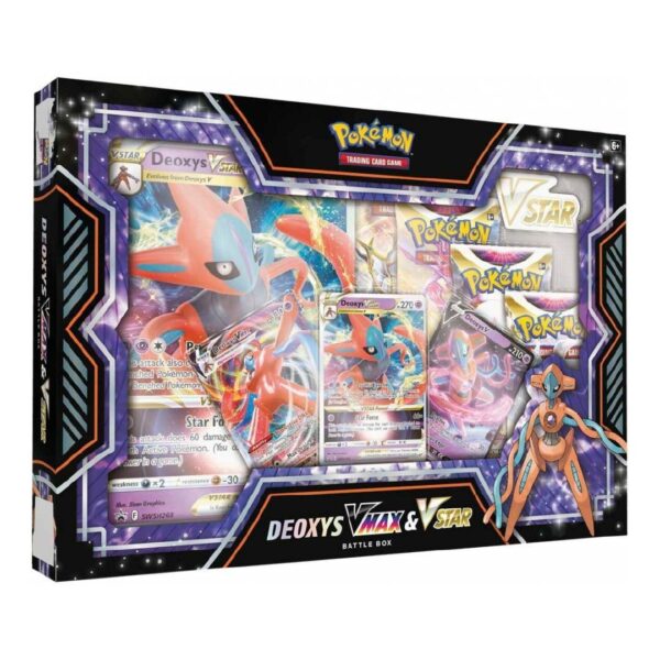 Pokémon Deoxys VMAX & VSTAR Battle Box