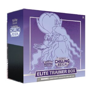 Pokémon Sword and Shield Chilling Reign: Elite Trainer Box Shadow Rider