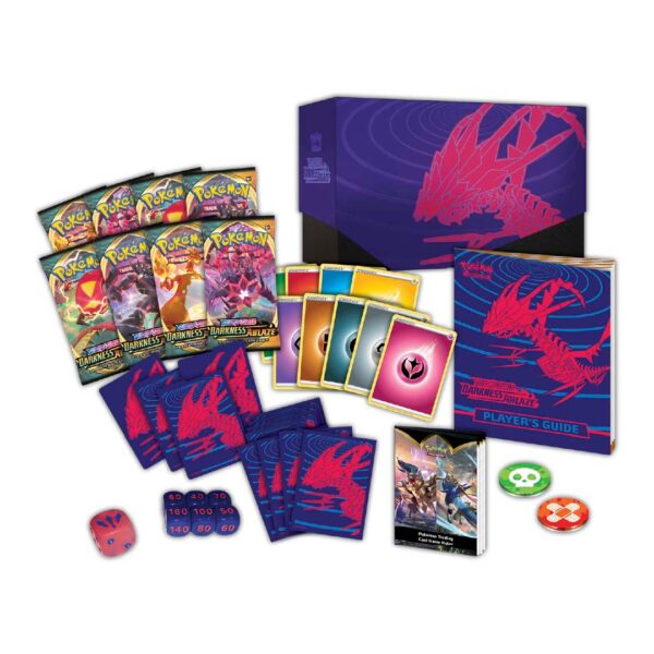 Pokémon Elite Trainer Box - Sword and Shield Darkness Ablaze Content