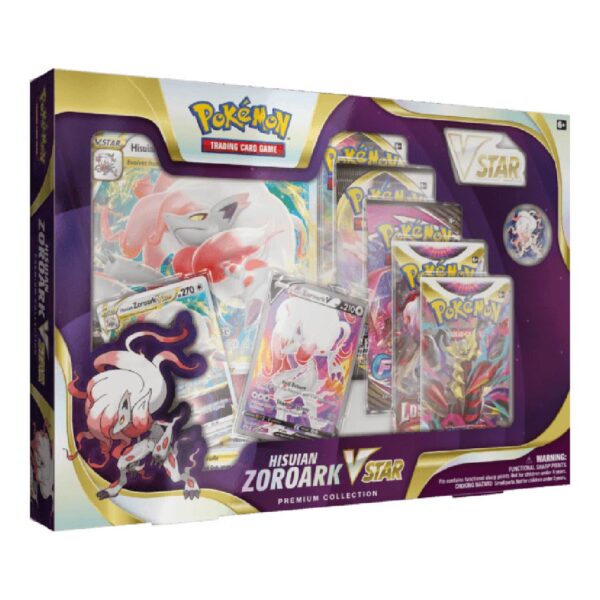 Pokémon Hisuian Zoroark VSTAR Premium Collection