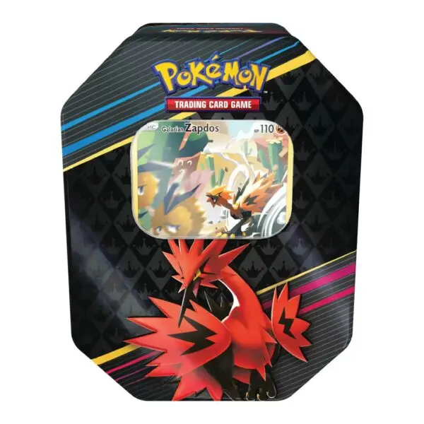 Crown Zenith Tin - Galarian Zapdos