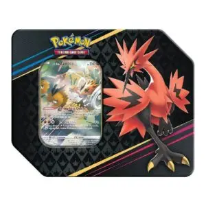 Pokémon TCG: Crown Zenith XL Tin - Galarian Zapdos