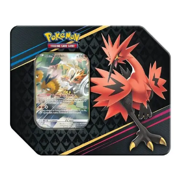 Pokémon TCG: Crown Zenith XL Tin - Galarian Zapdos