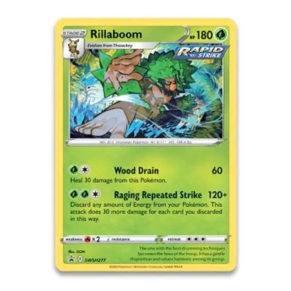 Pokémon Crown Zenith Pin Collection: Rillaboom - Image 2