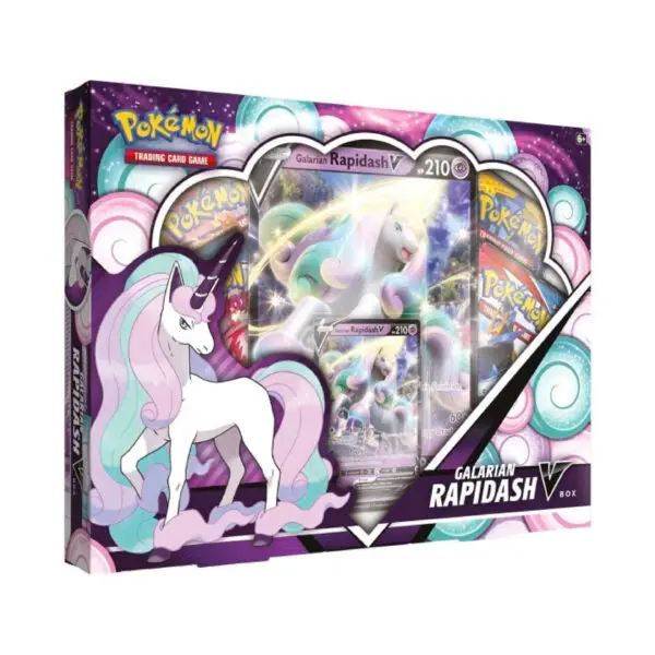 Pokémon Galarian Rapidash V Collection Box