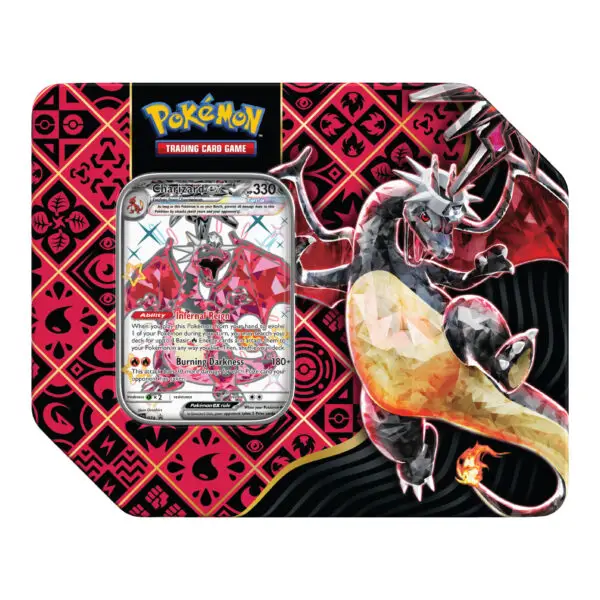 Pokémon TCG: Paldean Fates Tin XL (Charizard ex)