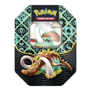 Pokémon TCG: Paldean Fates Tin (Great Tusk ex)
