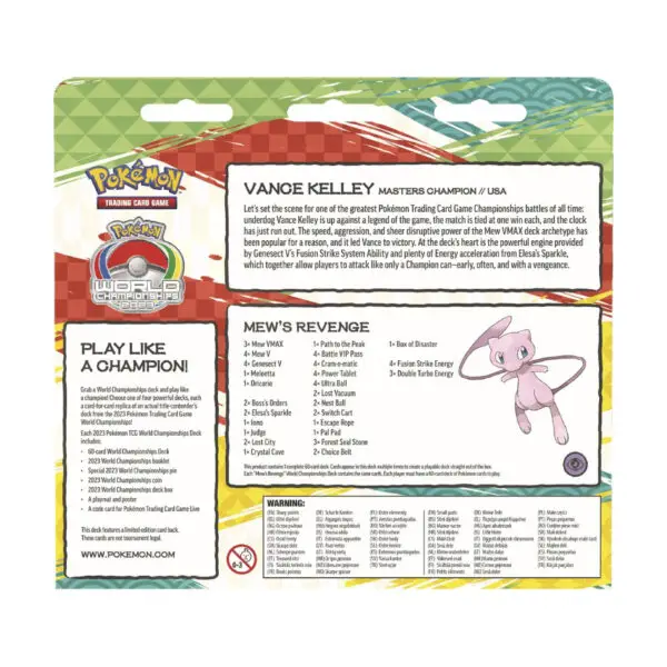 Pokémon TCG: 2023 World Championship Deck (Mew's Revenge) - Image 2