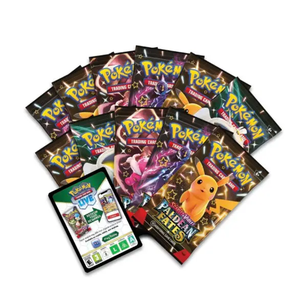 Paldean fates booster packs