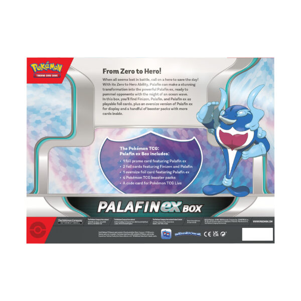 Back of collectionbox Palafin ex