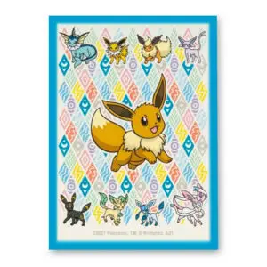 Eevee prismatic sleeves with blue border