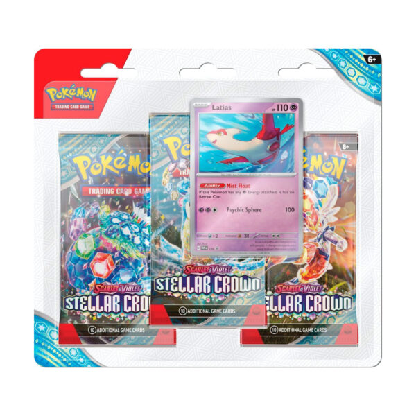 Stellar crown blister pack with Latias