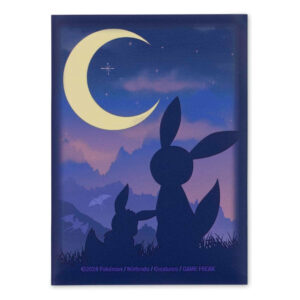 Eevee & Umbreon Twilight Card Sleeves Under a Starry Sky Eevee and Umbreon