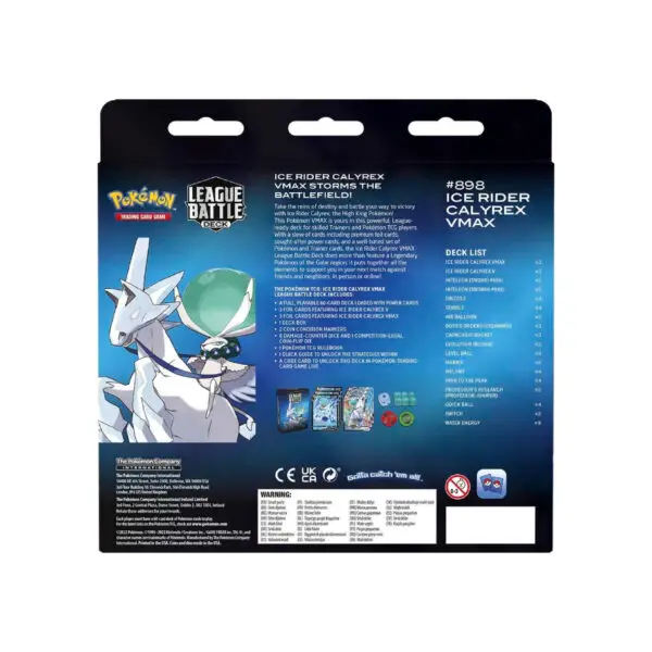 Pokémon League Battle Deck: Ice Rider Calyrex VMAX - Image 2
