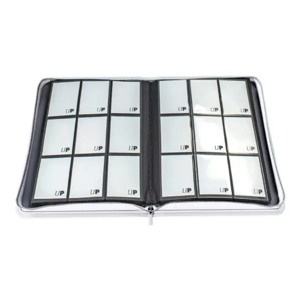 Ultra Pro: Vivid White 9-Pocket Zippered PRO-Binder - Image 3