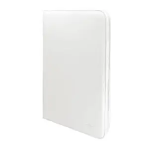 Ultra Pro: Vivid White 9-Pocket Zippered PRO-Binder