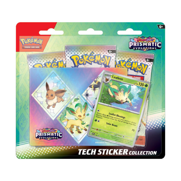 Prismatic Evolutions Tech Sticker Collection