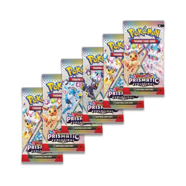 Prismatic Evolutions Booster Bundle Content