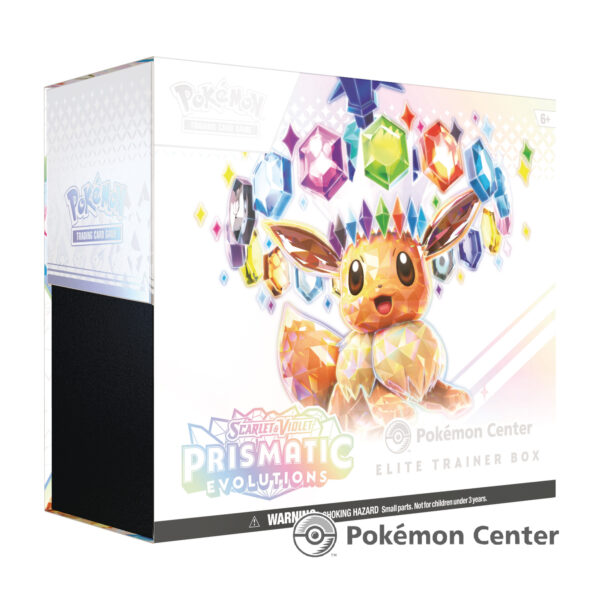 Prismatic Evolutions Pokemon Center Elite Trainer Box