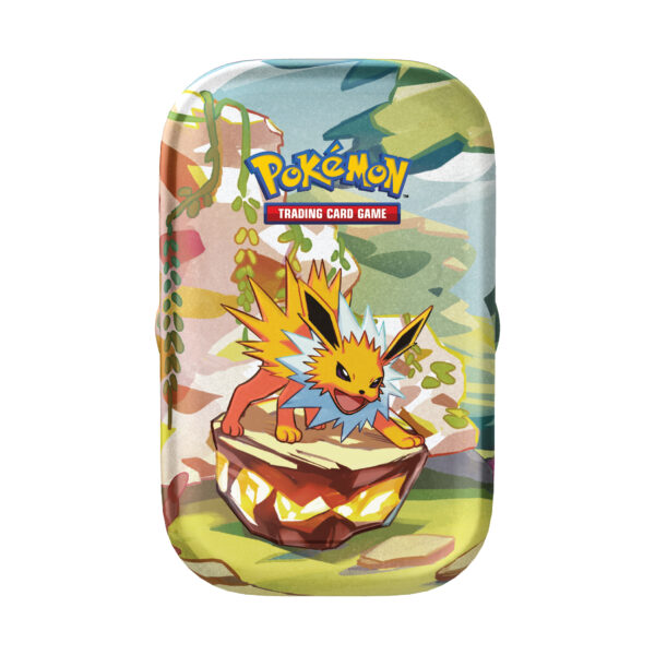 Prismatic evolutions Jolteon Tin