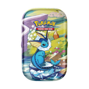 Prismatic evolutions Vaporeon Mini tin