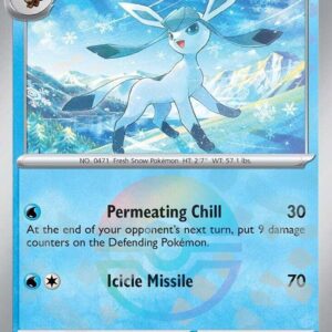 Glaceon Pokeball Holo Prismatic Evolutions #025 (xPRE025)