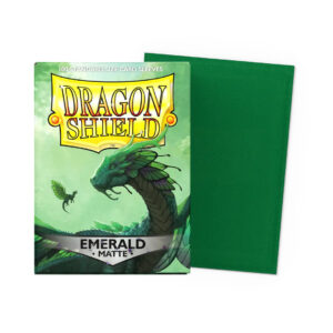 Dragon Shield Matte Sleeves - (Emerald)