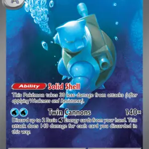 Blastoise ex Scarlet & Violet 151 #200 (MEW200)