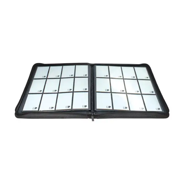 Ultra Pro: Vivid 12-Pocket Black Zippered PRO-Binder - Image 2