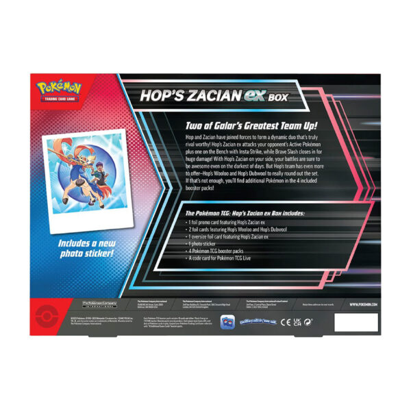 Hop's Zacian ex Collection Box - Image 3