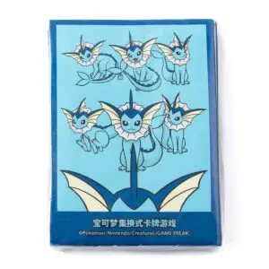 Pokemon Card Sleeves: Chinese Vaporeon Sleeves