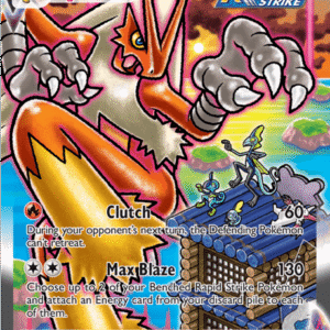 Blaziken VMAX Chilling Reign #201 (CRE201)