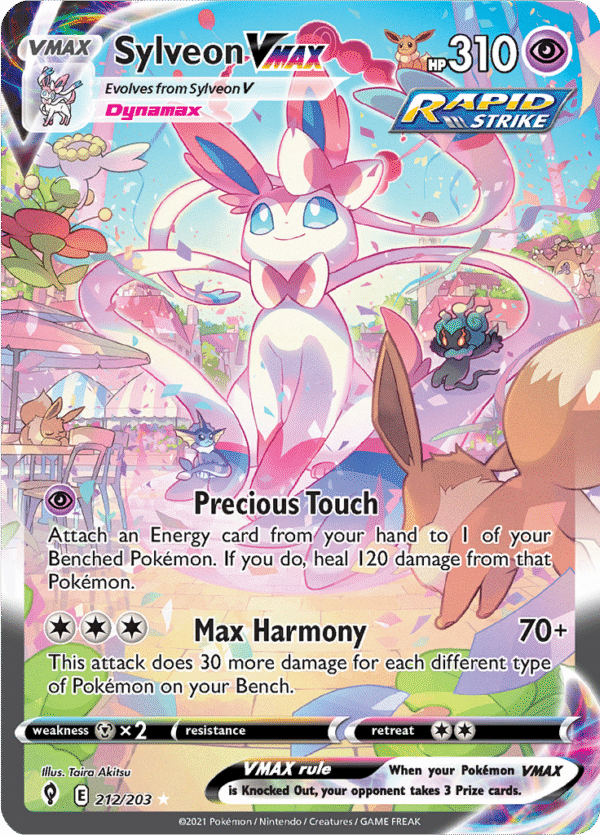 Sylveon VMAX Evolving Skies #212 (EVS 212)