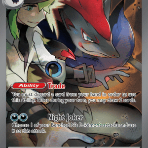 N's Zoroark ex Journey Together #185 (JTG185)