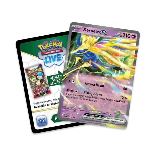 Pokémon TCG: Azure Legends Xerneas Tin - Image 3