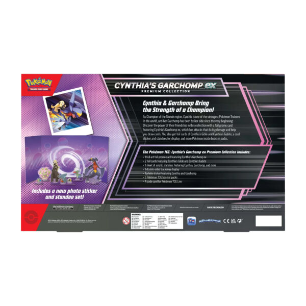 Cynthia’s Garchomp ex Premium Collection - Image 2