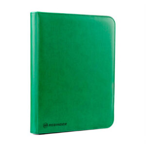 binder rebinder 9-page toploader binder green