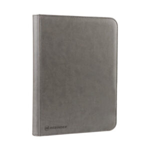 binder rebinder 9-page toploader binder grey