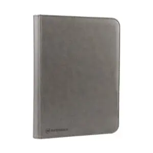 binder rebinder 9-page toploader binder grey