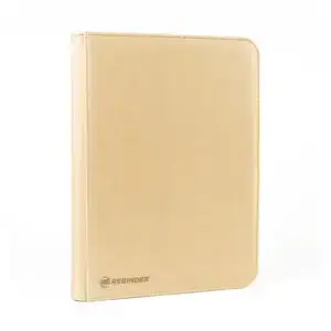 binder rebinder 9-page toploader binder sand