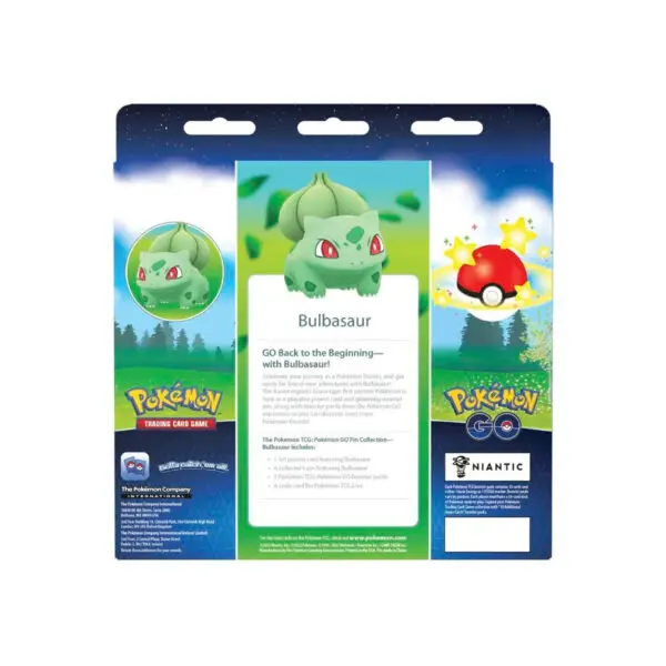 Pokémon TCG: Pokémon GO Pin Collection (Bulbasaur) - Image 5