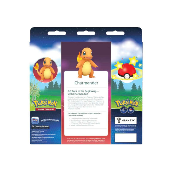 Pokémon TCG: Pokémon GO Pin Collection (Charmander) - Image 2
