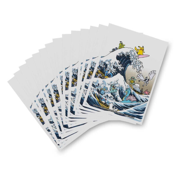 Pokémon Center Sleeves: Great Wave Pikachu & Friends - Image 2
