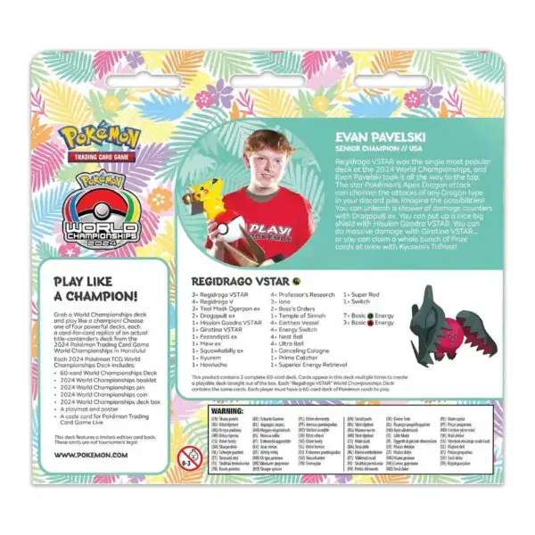 Pokémon TCG: 2024 World Championship Deck (Regidrago V-STAR) - Image 6