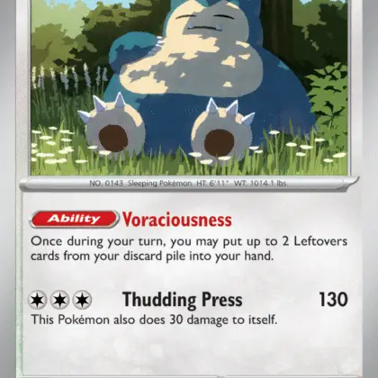 Snorlax (MEW 143)