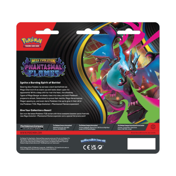 Phantasmal Flames 3-Pack Blister (Weavile Promo) - Image 2
