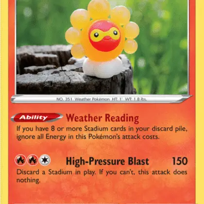 Castform Sunny Form (CRE 022)