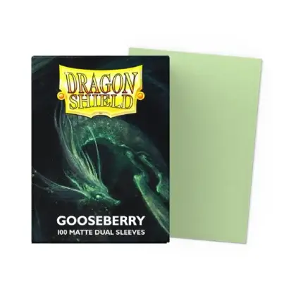 Dragon Shield Dual Matte Sleeves - (Gooseberry)