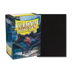Dragon Shield Matte Sleeves - (Black)