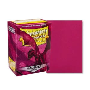 Dragon Shield Matte Sleeves - (Magenta)